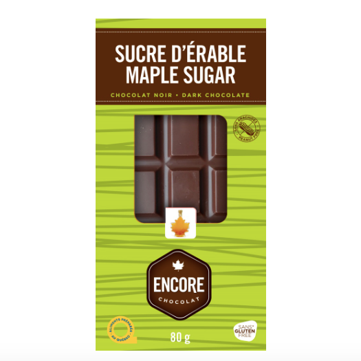 Maple Sugar Dark Chocolate Bar