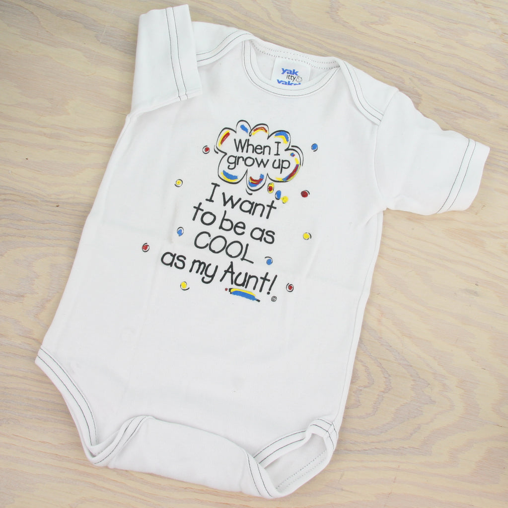 Cool As My Aunt Onesie