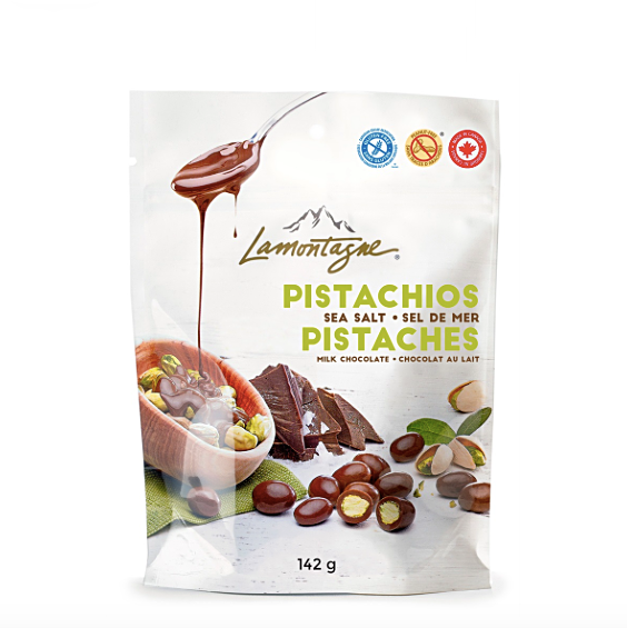 Chocolate Covered Sea Salt Pistachios
