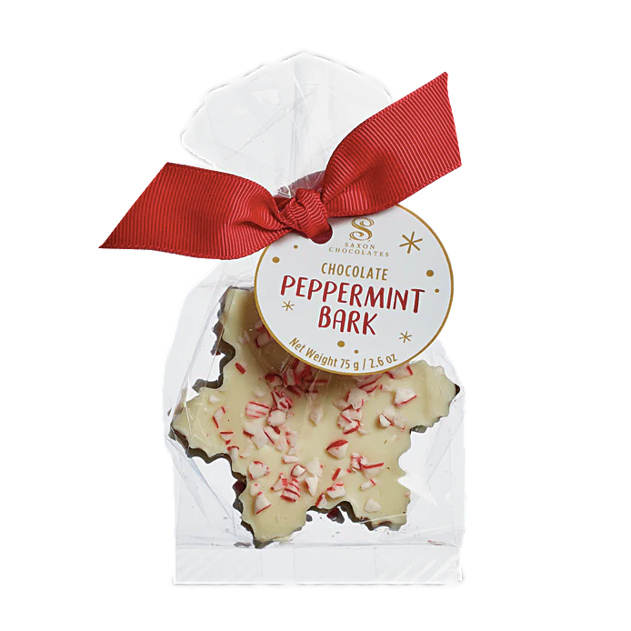 Peppermint Bark Snowflakes