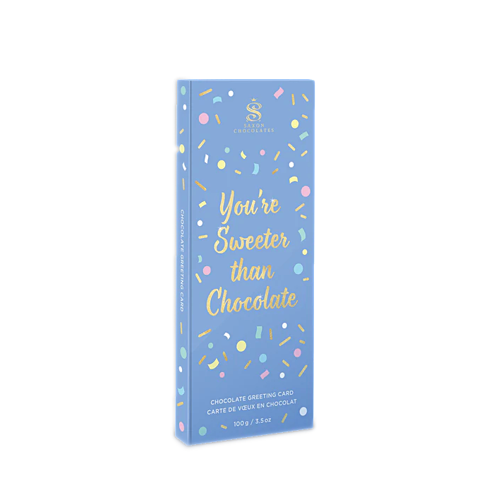 You're Sweeter than Chocolate Greeting Card
